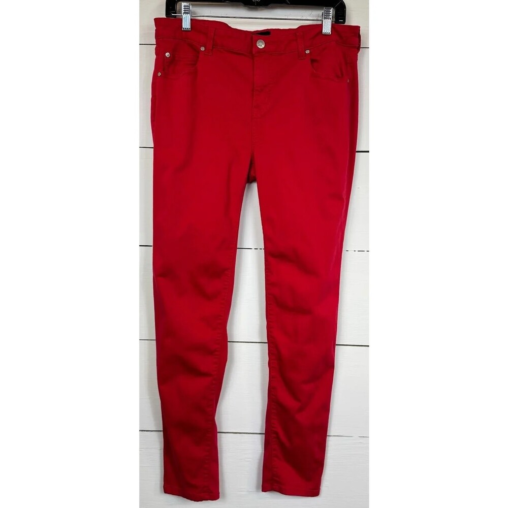 Celebrity Pink Red Skinny Pants Women's 15